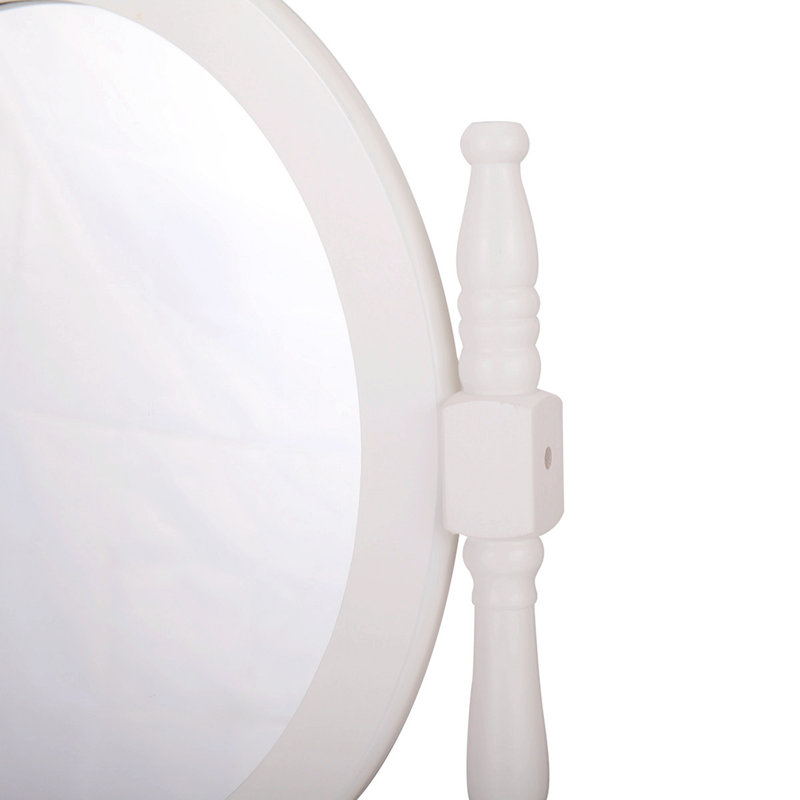 Ensemble coiffeuse avec tabouret et Miroir angelamae