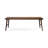 Walnut Rectangular Solid Wood with desk-1424412342