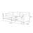 Brown Genuine Leather Modular Sofa