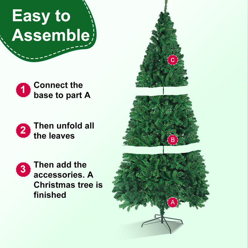 Arbre de Noël en cèdre, arbre de Noël synthétique, faux arbre de Noël, sélection idéale pour les fêtes, décorations de célébration (cèdre avec pommes de pin)