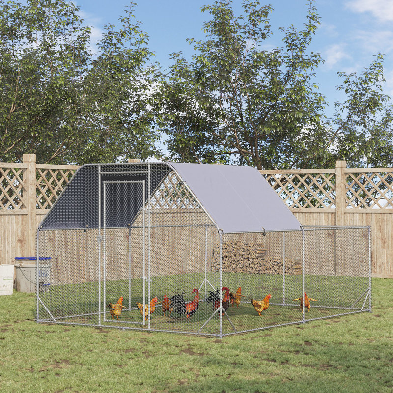 114.5m² Chicken Run For Up To 12 Chickens
