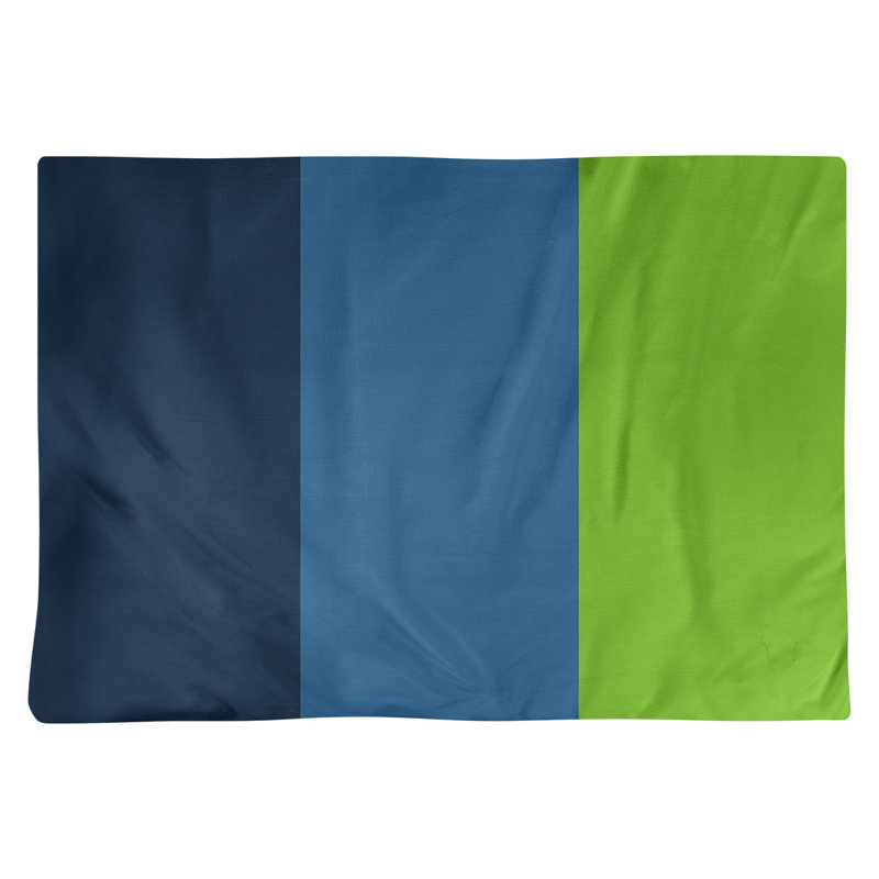 Récapitulatif 18" basket Minnesota, Bleu minuit / bleu lac / vert aurore, Sergé de coton