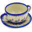Spring Flowers Stoneware Teacup