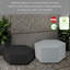 Repose-pieds hexagonal rembourré Pro Series 12 po de hauteur-101256094