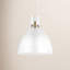 Luminaire suspendu simple à 1 lumière DEL à intensité variable Uma-931180867-931180866