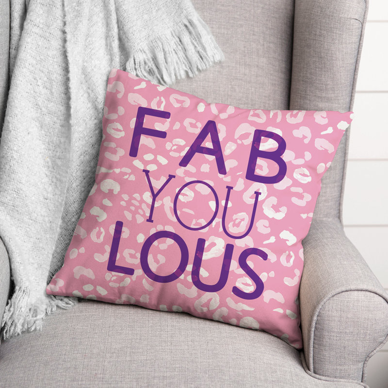 Housse et insert de coussin Fab You Lous Cheetah