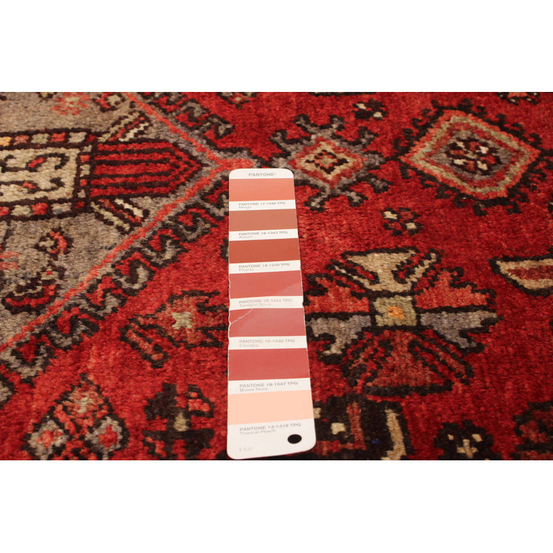 Tapis rouge Anadol unique en son genre 3 pi 5 po x 10 pi 1 po