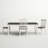 Heppman 4 - Person Extendable Four Leg Dining Set
