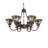 Jakey 6 - Light Steel Cone Chandelier