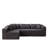104-Inch Corduroy Modular L Shaped Sectional Sofa, Luxury Floor Couch Set, Upholstered Indoor Furniture, Foam-Filled Compressed Sofa For Living Room And Bedroom, 4 PC Free Combination-455988172