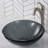 Glass Circular Vessel Bathroom Sink