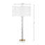 Attridge Glass Table Lamp
