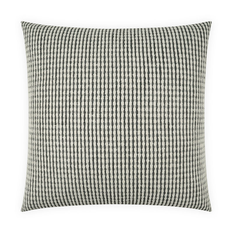 Coussin Jabas, Cendré, Carré 24 po