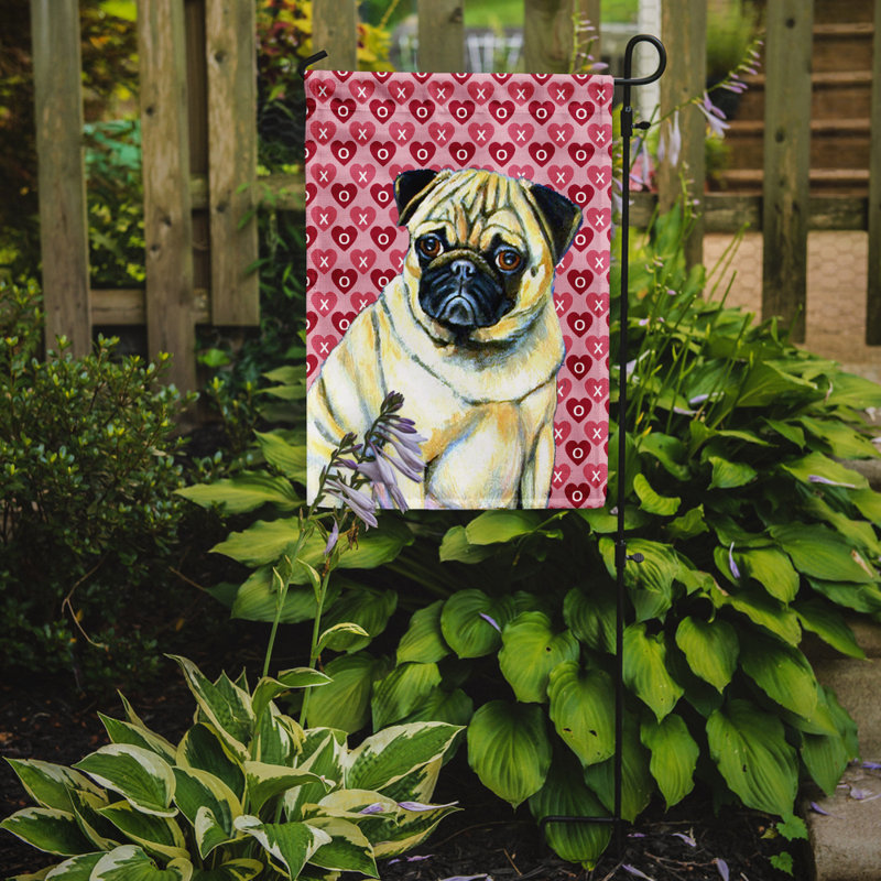 Drapeau de jardin à 2 côtés Avariella Cooper Love and Hearts, Carlin