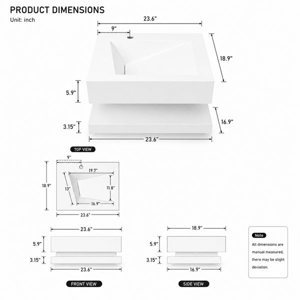 Dimensions du produit