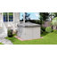 Outsunny 3 x 3 (m) Patio Gazebo Canopy with 2 Tier Roof, Dark Blue