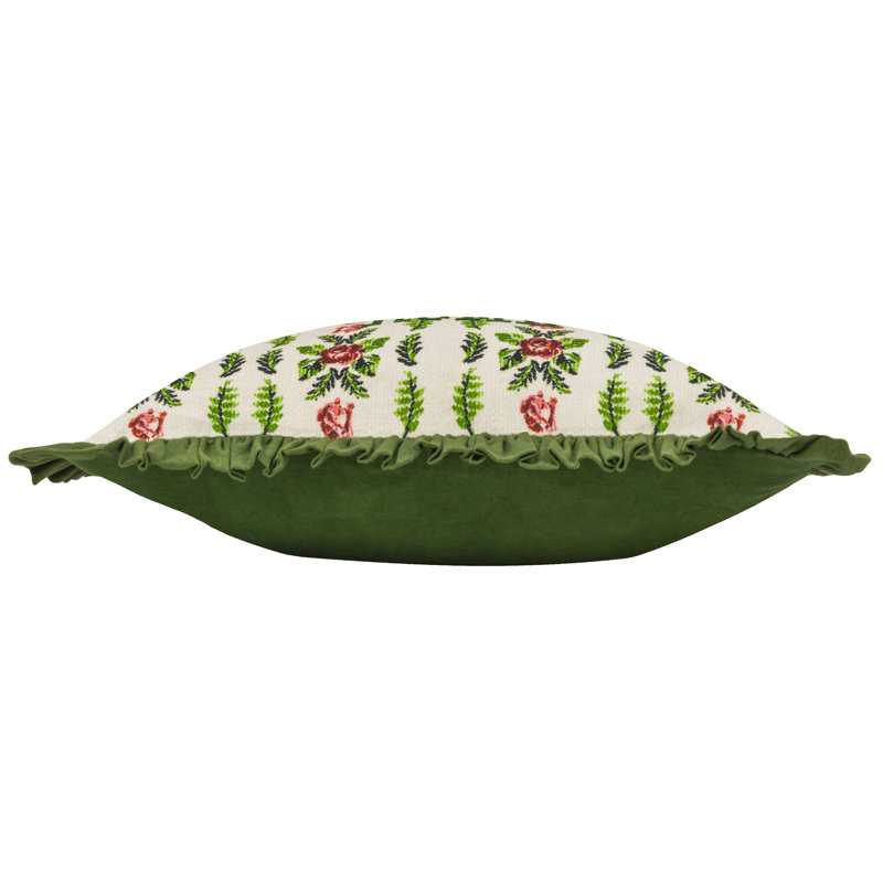 Feeoni Home Sweet Home Floral Rectangular Throw Pillow Cover