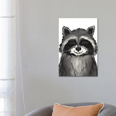 Raccoon by Katie Bryant - Wrapped Canvas Gallery-Wrapped Canvas Giclée