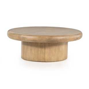 Brytin Solid Wood Pedestal Coffee Table