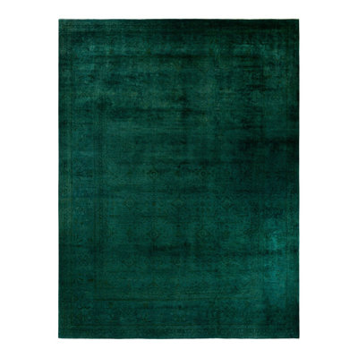 Tapis vert nouvel âge 15 pi 9 po x 11 pi 10 po Danvers
