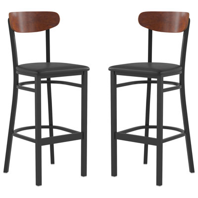 Tabouret de bar en métal Everlena