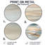Jabbar - Décoration murale ronde en métal Coastal-1593277867