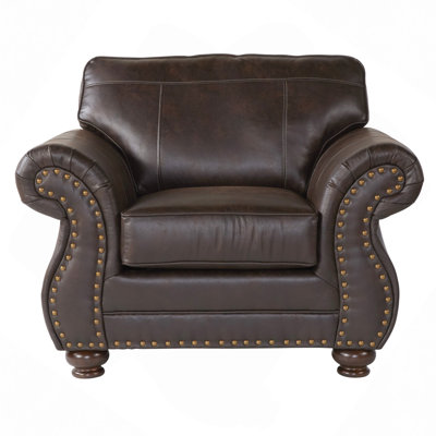Fauteuil à têtes de clou Leinster