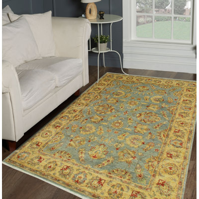 Fine Chobi Mahsheed Blue-Grey Rug