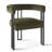 Carlen 4 - Person Dining Table Sets With 52'' Round Table & 4 Upholstered Velvet Chairs-104562068
