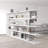 Matana 141.8" Bookcase with Matte Finish-74642667