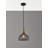 Rosetta 1 - Light Black Single Pendant-768548950