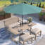 Parasol de marché 9 pi Jelks-1199140483