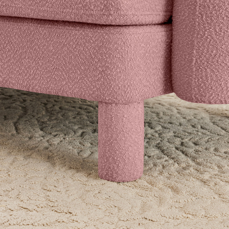 Canapé modulaire Boucle, Beige, Orienté à gauche (vu de face)