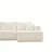 92.5" Sectional Couches For Living Room Modern Modular L-shape Cloud Sofa Compression-boneless Deep Seat Couch With Chaise No Assembly Required Left Beige-1469475783-1469475786