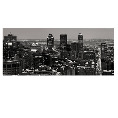« montréal city » par pierre leclerc,, reproduction de photo sur toile