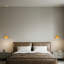 1-Copper colored iron glass dimmable pendant light