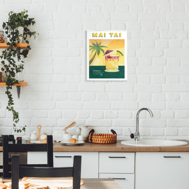 Plaque murale Tropical Tropical Recipe, par Brett Blumenthal