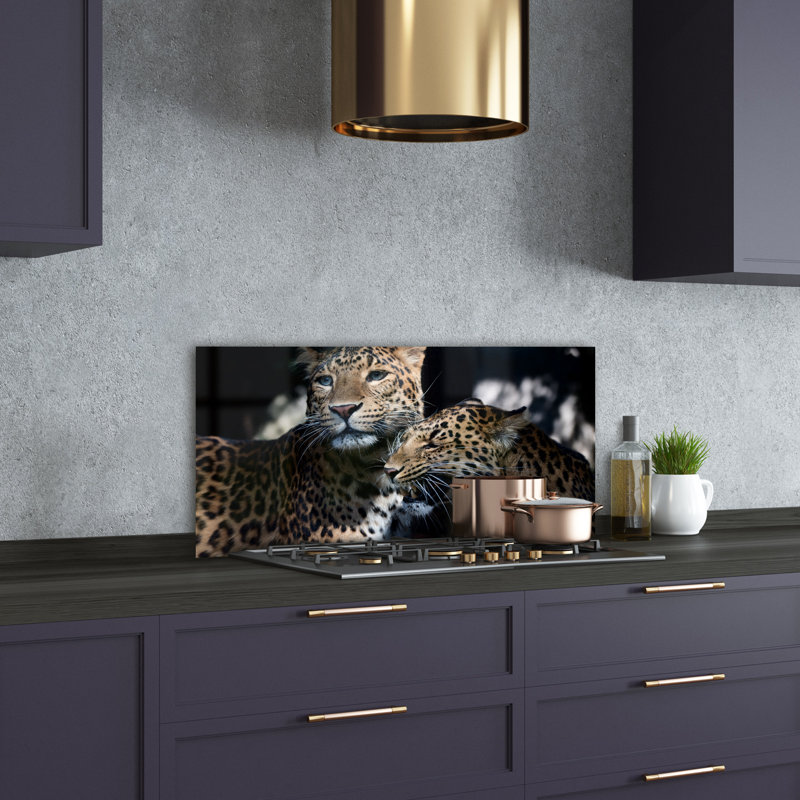 Loncosky 50cm W x 100cm L Glass Peel and Stick Panel
