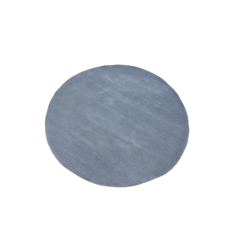 Round Enedina Solid Colour Area Rug, Round 170cm