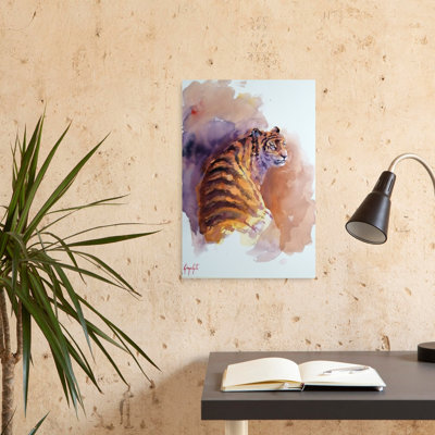 Tigre 6, impression d'art mural contemporain