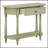 Narrow Console Table With Curved Corners, Retro Design, Top Drawer, And Open Shelf For Entryway, Hallway, And Living Room-916862837