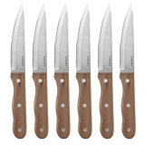 Cuisinart 7 Piece Triple Rivet Walnut Steak Knife Set