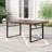 Rectangular 6 - Person 64" Long Dining Set with Cushions