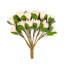 Faux Stem Tropical Arrangement 470mm (12pk)-1971626870