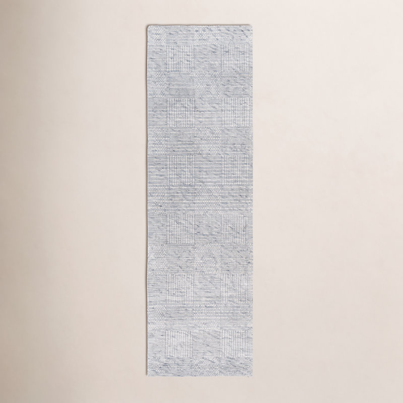 Becker Wool Geometric Indoor Rug, Runner 2'6" x 8'