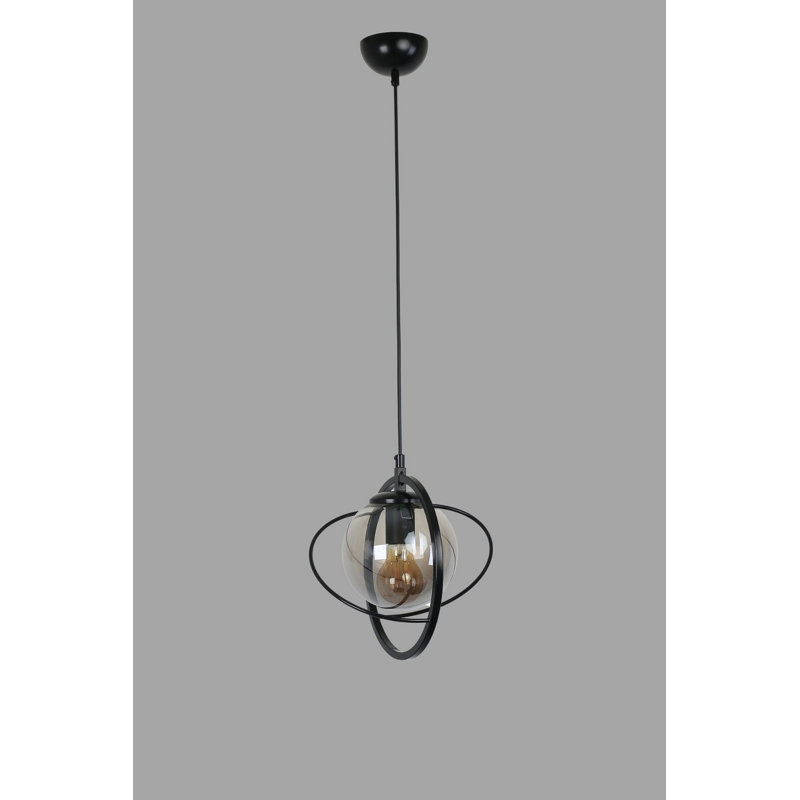 Chandle Chandelier, Black/Fume