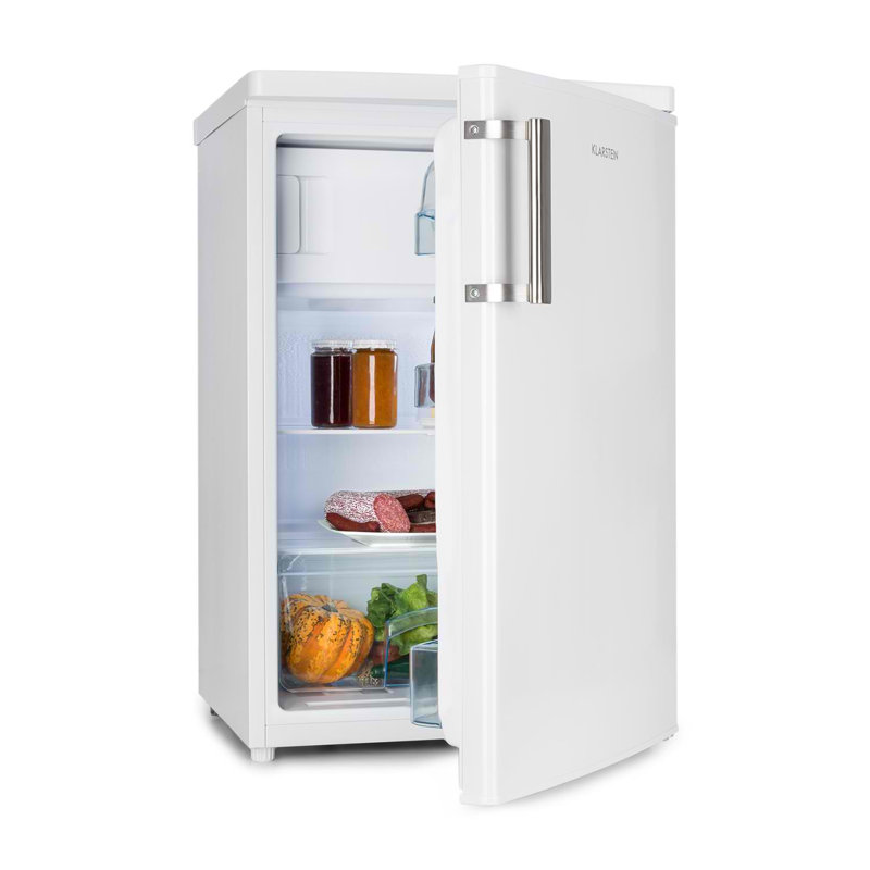 Klarstein 118m³ L Freestanding Mini Fridge, White