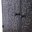 Armoire d'appoint Art avec 2 portes, rangement décoratif vieilli pour le vestibule et le salon, élégance intemporelle et grand rangement