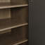 Armoire à chaussures multifonctionnelle, gris foncé, avec tablettes réglables et siège rembourré, coussin de support polyvalent, pour l'organisation de couloir