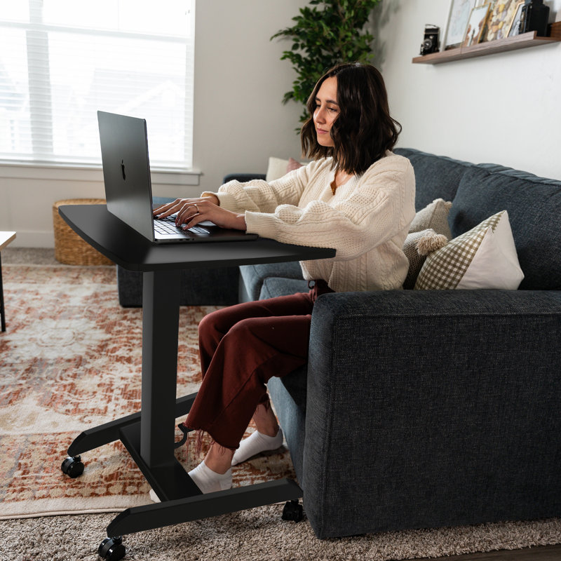 Height Adjustable Rolling Laptop Desk